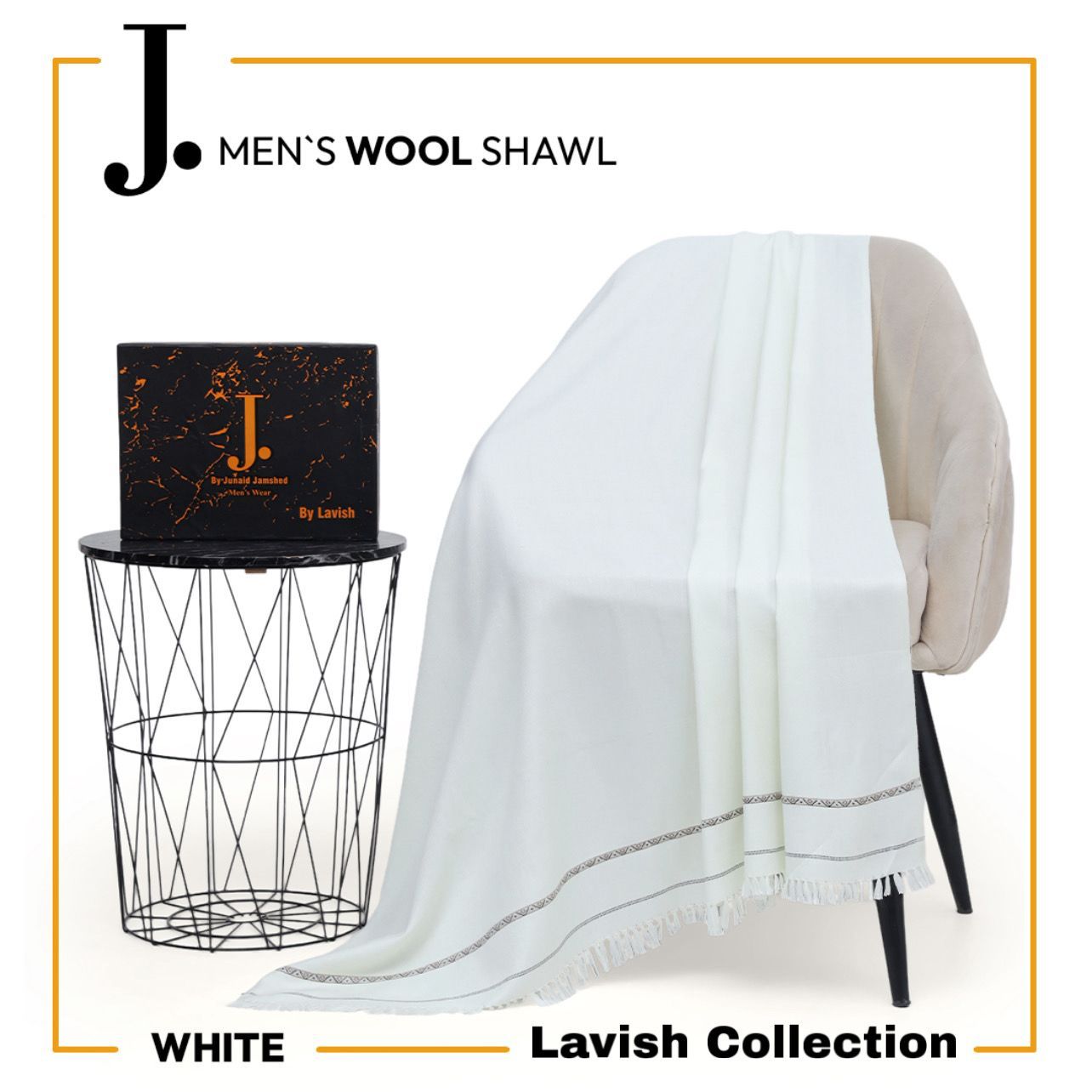 J. MEN'S WOOL SHAWL