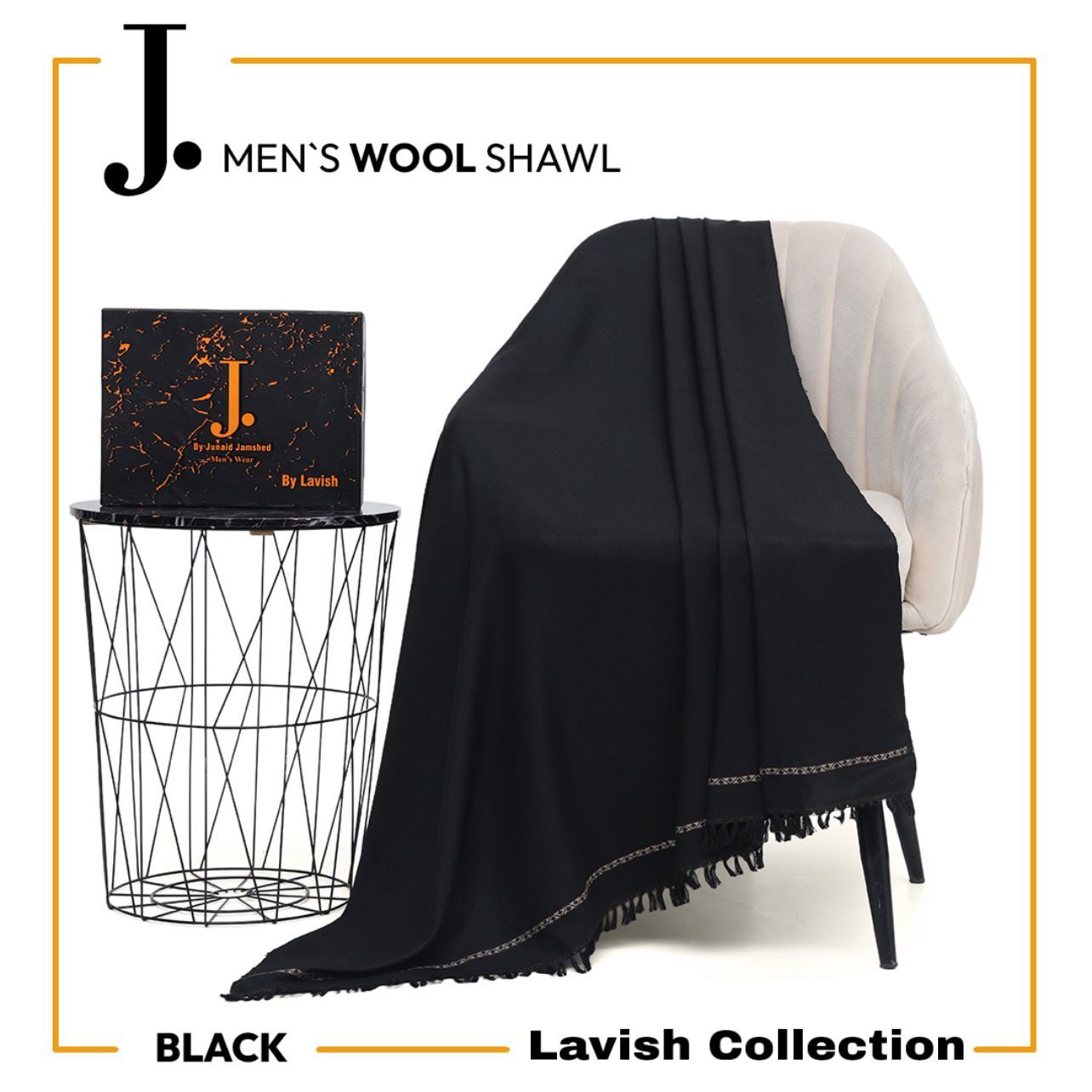 J. MEN'S WOOL SHAWL