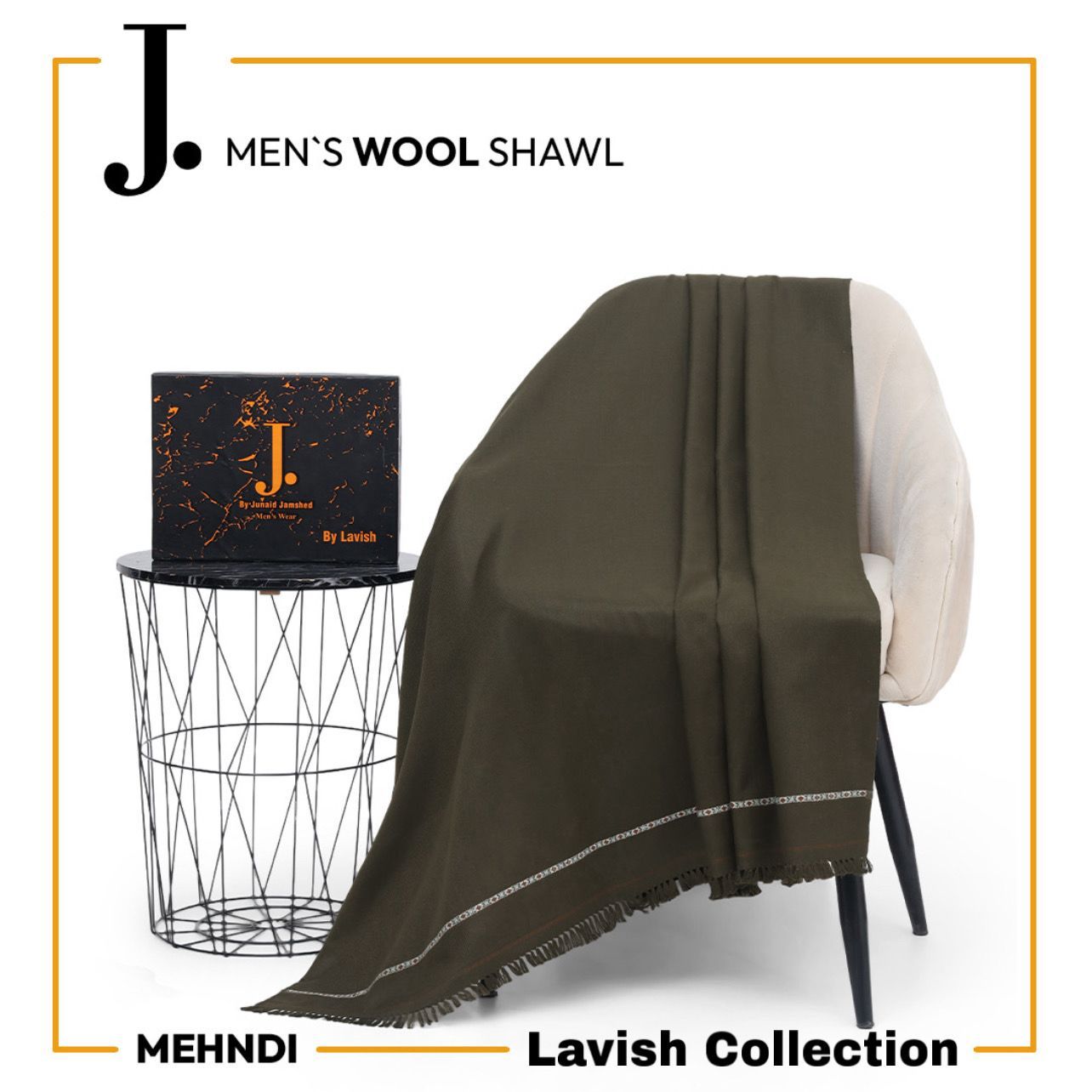 J. MEN'S WOOL SHAWL